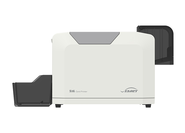 Imprimante de cartes d'identité simple face S16 de bureau